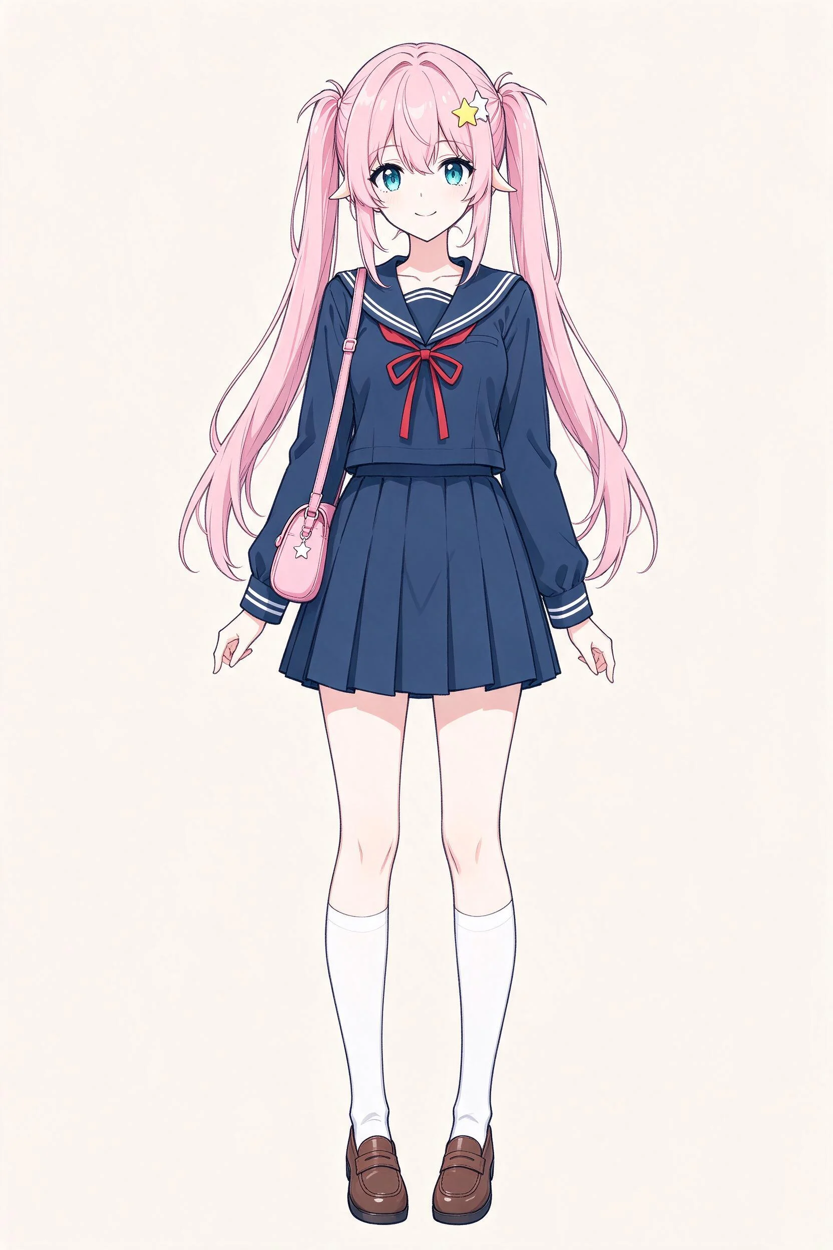 Anime standing character — original