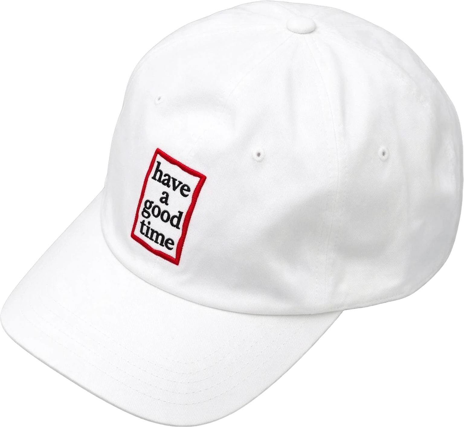 White baseball cap — separated layer